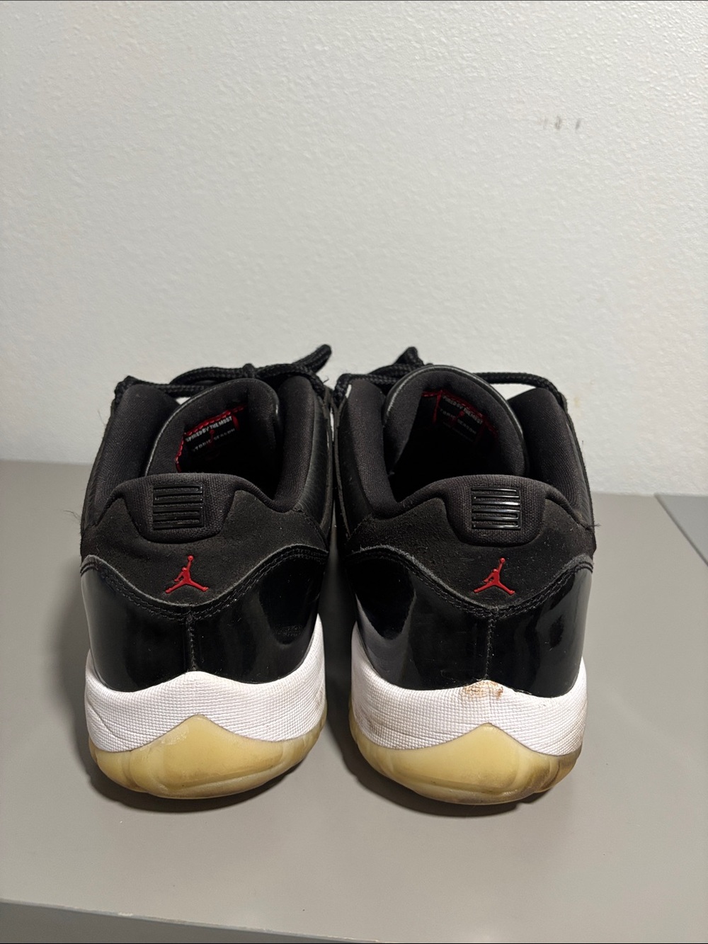Jorden 11 low black patent leather Size 13 Men’s - Picture 3 of 5